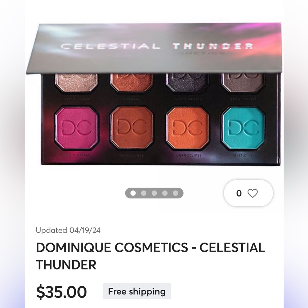 Celestial Thunder pallet